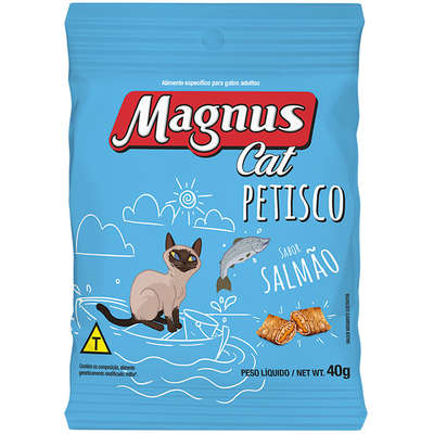 Petisco Magnus Cat Salmão para Gatos 40g