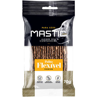 Palito Mastig para Cães Porte Pequeno Sabor Bacon 70g