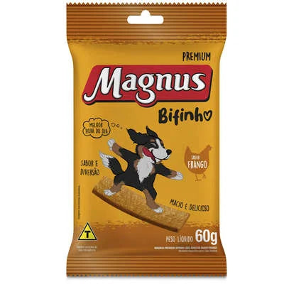 Bifinho Magnus para Cães Adultos Sabor Frango 60g