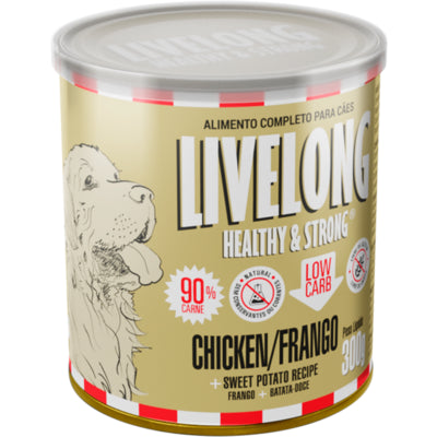 Alimento Natural Livelong Frango para Cães