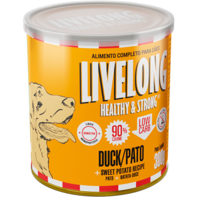 Alimento Natural Livelong Pato para Cães
