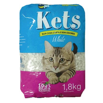 Areia White Kets para Gatos