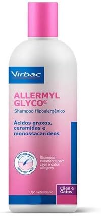Allermyl Shampoo Virbac Glyco Para Cães E Gatos - 250 Ml