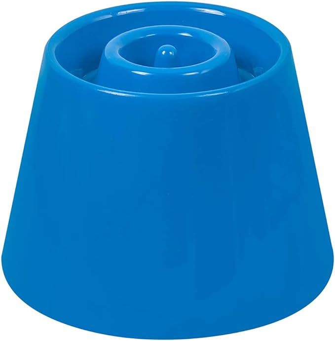 Comedouro Funcional Lento e Alto Dog Eat Azul Tamanho P para Cães