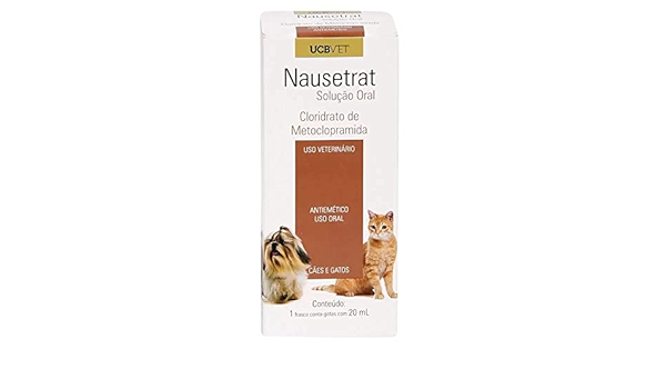 Nausetrat UCBVET Solução Oral 20ml