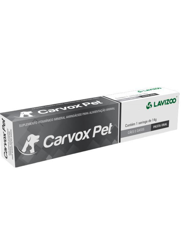 Carvox Pet Suplemento Vitamínico Seringa C/14g - Lavizoo