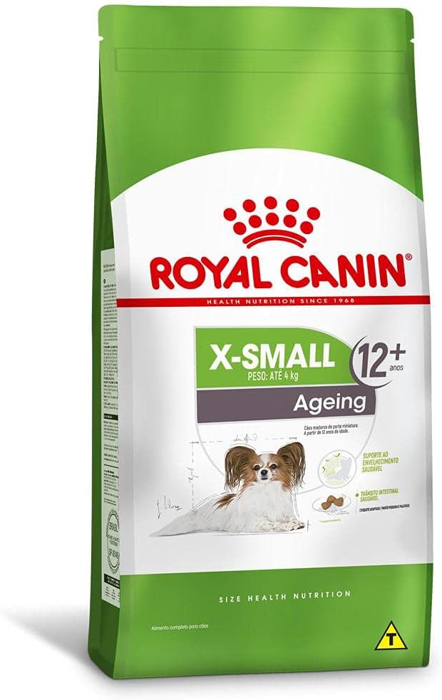 ROYAL CANIN Ração Royal Canin X-Small 12+ Cães Adultos 1Kg Royal Canin Raça Adulto