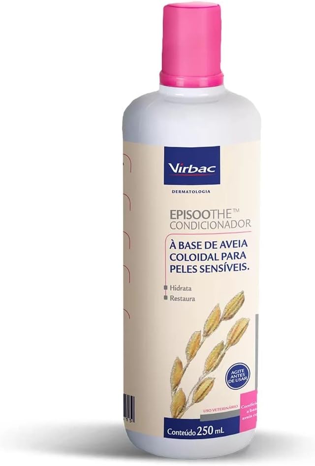 Episoothe Condicionador Virbac Para Cães E Gatos Com Peles Sensíveis E Irritadas - 250Ml