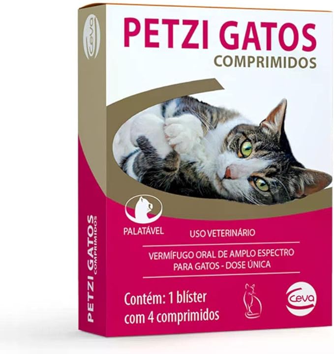 Vermífugo Petzi Gatos Ceva