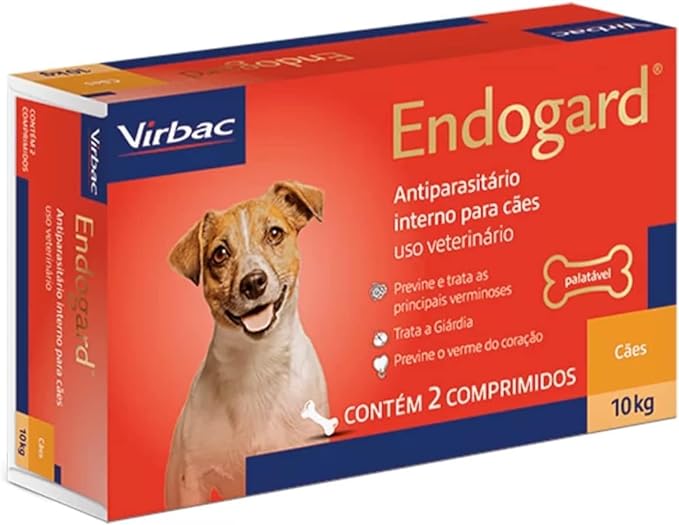 Virbac Endogard Vermifugo Caes 10kg 6 Comprimidos