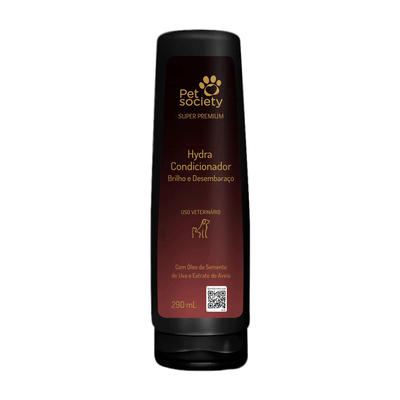 Condicionador Hydra Brilho e Desembaraço Pet Society 290 ml