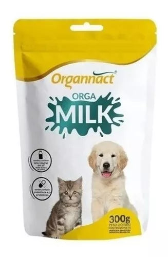 Leite Cães E Gatos Organnact 300 Gramas