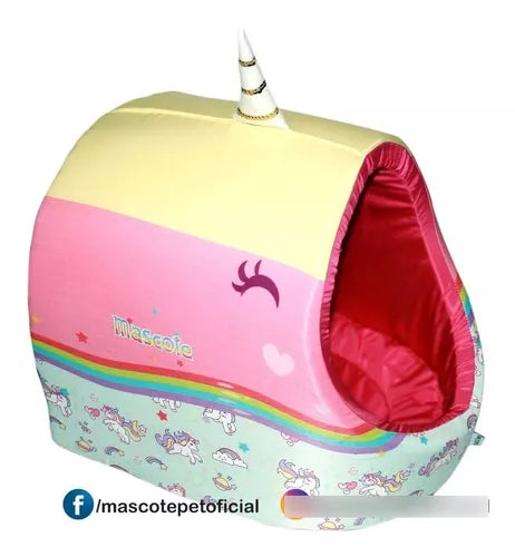 Cama Caminha Toca Unicornio Para Caes E Gatos Mascote Pet