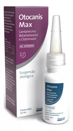 Otocanis Max 15ml Tratamento Inflamação Otites Cães Provets