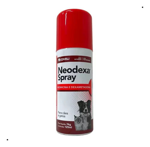 Neodexa Spray Cães E Gatos 74g/125ml