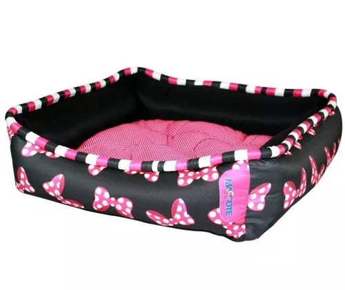 Cama Caminha Mouse Feminino M Para Caes E Gatos Mascote Pet