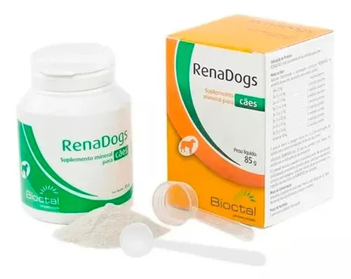 Renadogs 85g Suplemento Mineral P/ Cães - Tratamento Renal