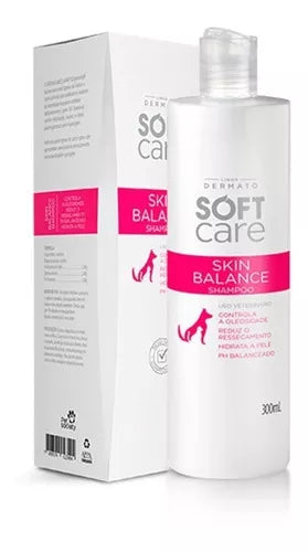 Shampoo Soft Care Skin Balance Cães E Gatos 300ml
