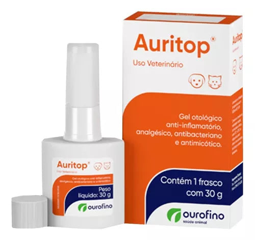 Gel Anti-inflamatório E Antibacteriano Cães E Gatos 30g
