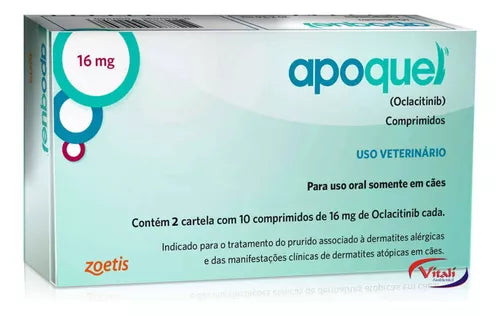 Apoquel Anti Coceiras Zoetis P/ Cães 16mg