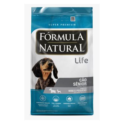 Ração Fórmula Natural Life Para Cães Sênior Mini e Pequeno 2,5kg