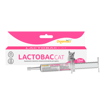 Suplemento Organnact Lactobac Cat para Gatos 16g