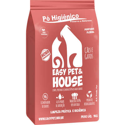 Pó Higiênico Easy Pet & House Floral