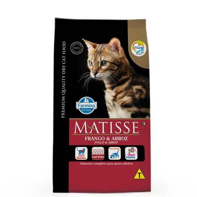Ração Matisse Gatos Adultos Frango e Arroz 7,5kg