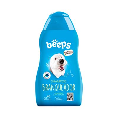 Shampoo Branqueador Beeps Pet Society 500 ml