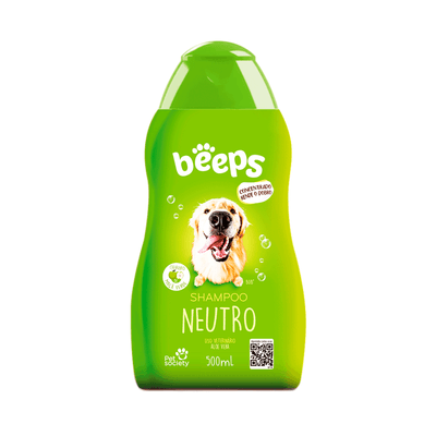 Shampoo Neutro Beeps Pet Society 500 ml