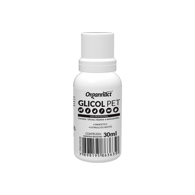 Suplemento Glicol Pet Organnact 30 ml