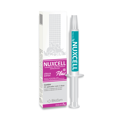 Suplemento Nuxcell Plus para Cães e Gatos 2 g