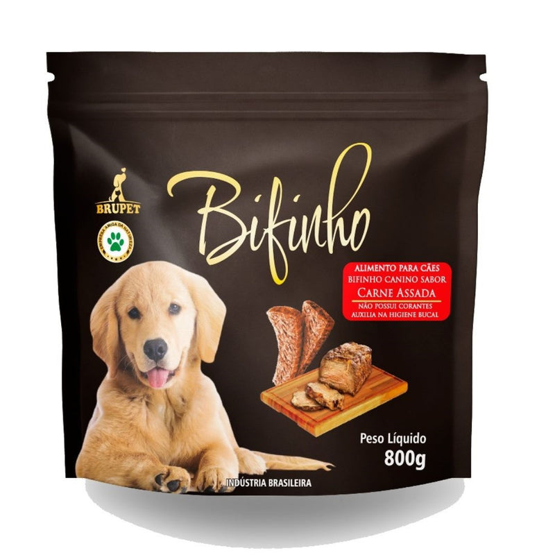 Bifinho para Cães Sabor Carne Assada 8400 Gramas