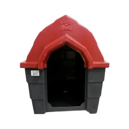 Casa Plástica Rafa Pet Muvuca Cor Vermelha n°02