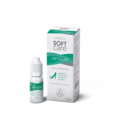 Lubrificante Oftálmico Olhos Secos Vetguar Soft Care 10 ml