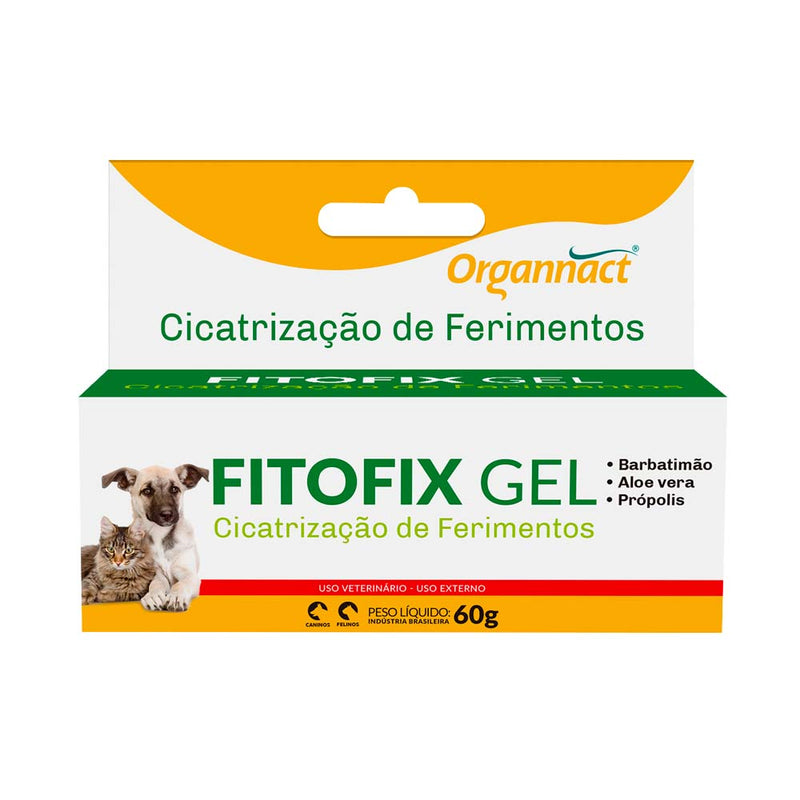 Fitofix Gel 60g - Organnact - Pomada Cicatrizante