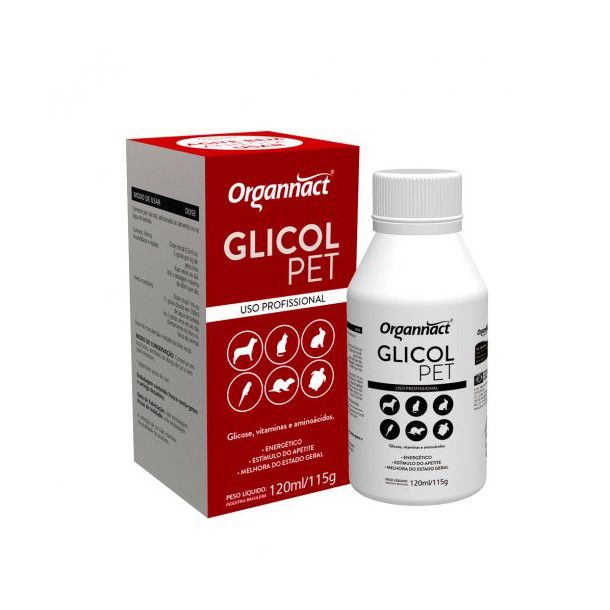 Glicol Pet 120ml Suplemento Alimentar