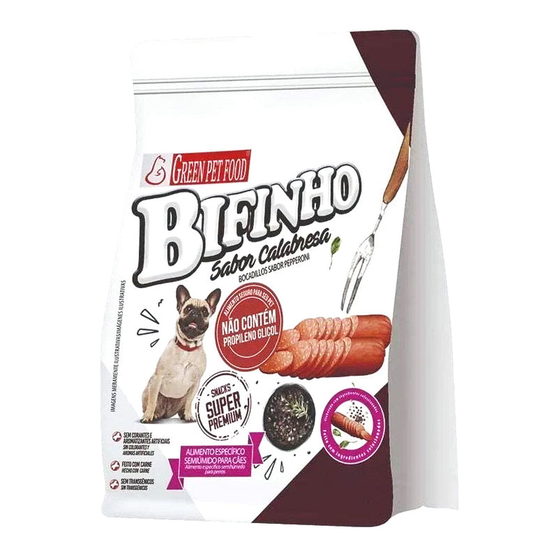 Bifinho Green Pet Food Cães Calabresa 800g