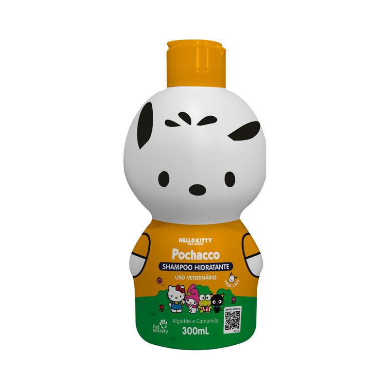 Shampoo Pet Society Hello Kitty and Friends Hidratante Pochacco para Cães 300 ml