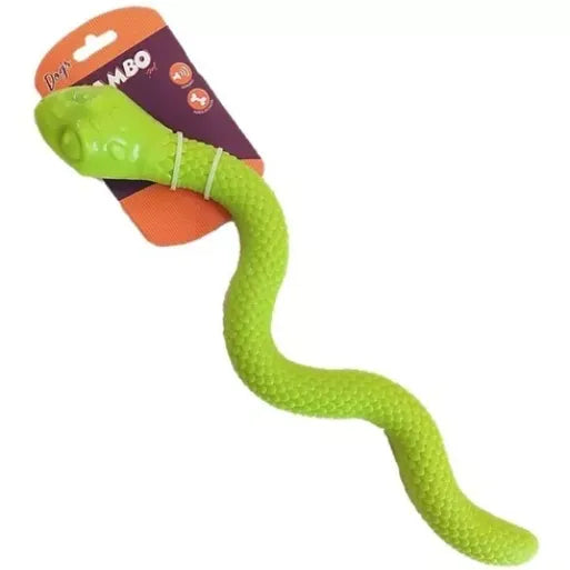 JAMBO PET BRINQUEDO PORTA PETISCO PARA CACHORRO COBRA