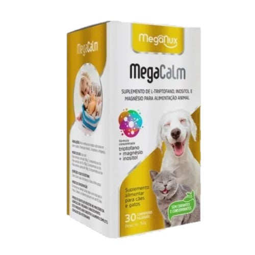 MegaCalm C/30 Comprimidos 30g - MegaNux