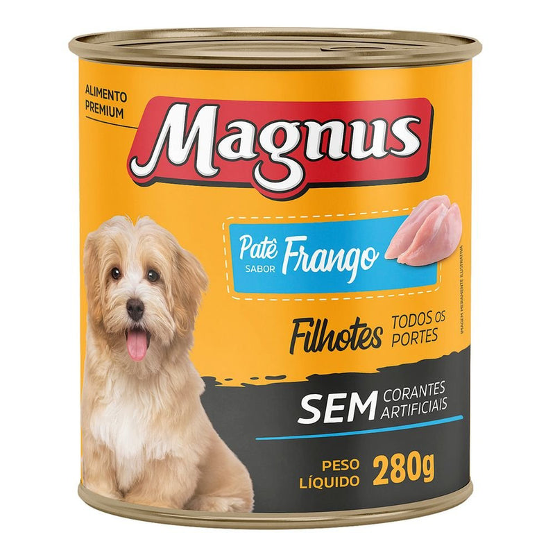 Ração Magnus Patê Cães Filhotes Sabor Frango 280g