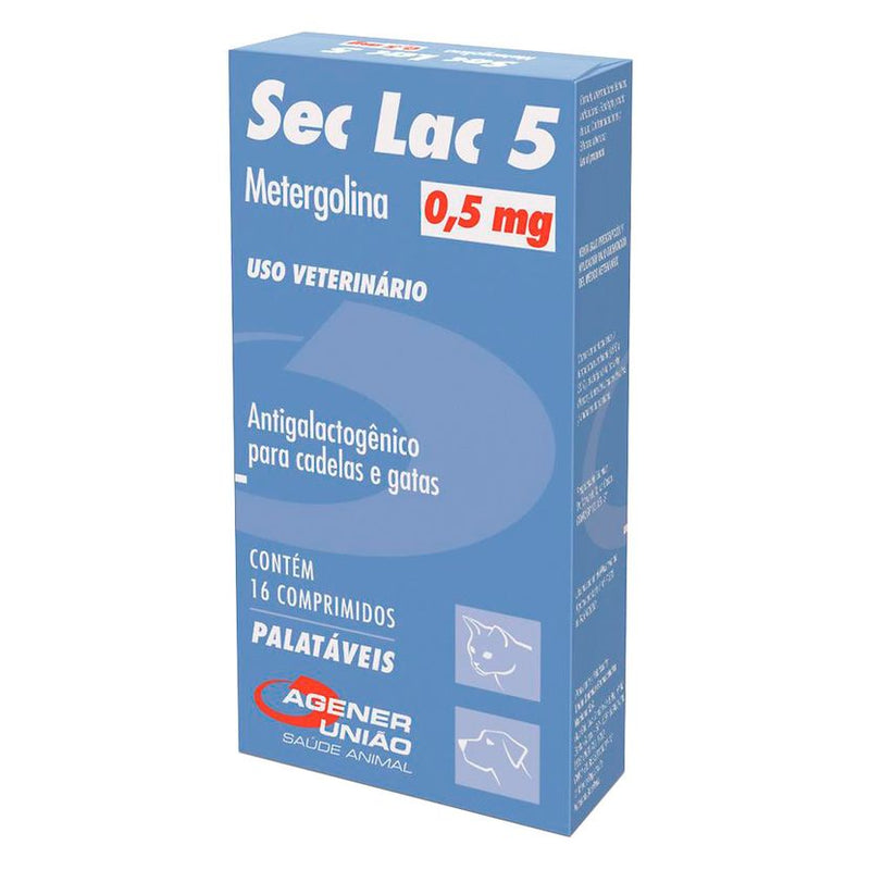 SEC LAC 5 - 0,5mg - caixa com 16 compr.