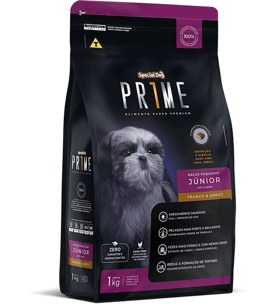 Ração Special Dog Prime Júnior para Cães Filhotes de Raças Pequenas 15kg