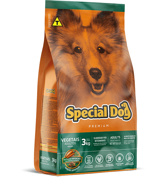 Ração Special Dog Premium Vegetais para Cães Adultos 15kg